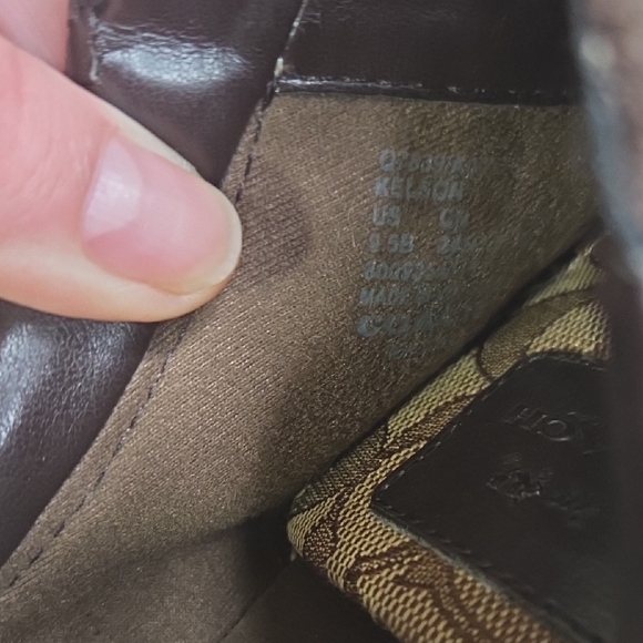 Coach Women's Tan and Brown Sneakers - Picture 4 of 5